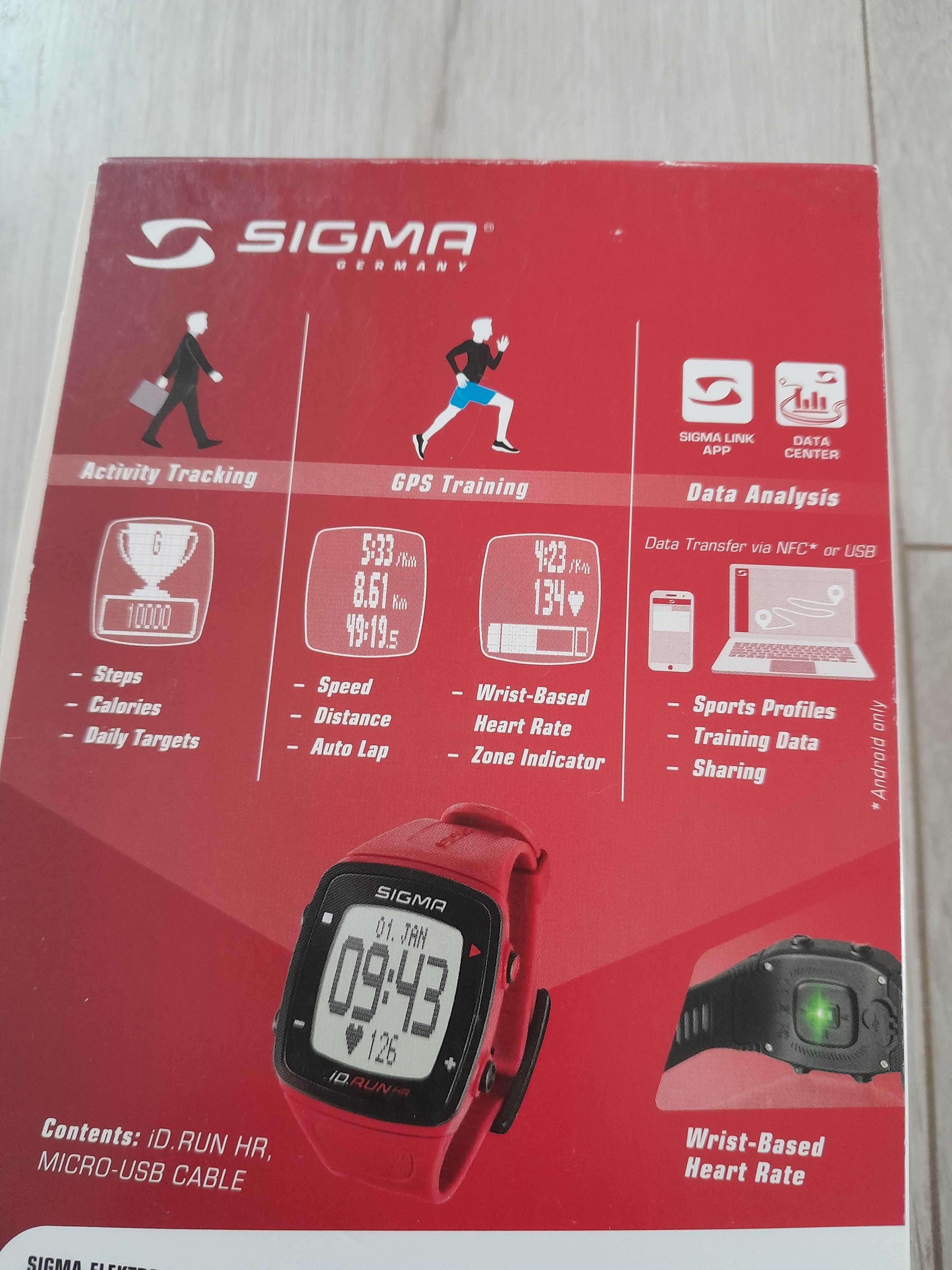 SIGMA SPORT iD.Run HR zegarek do biegania