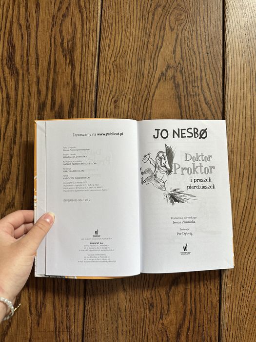 Doktor Proktor i proszek pierdzioszek, Jo Nesbø