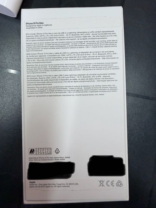 iPhone 14 Pro Max Space Black 256Gb