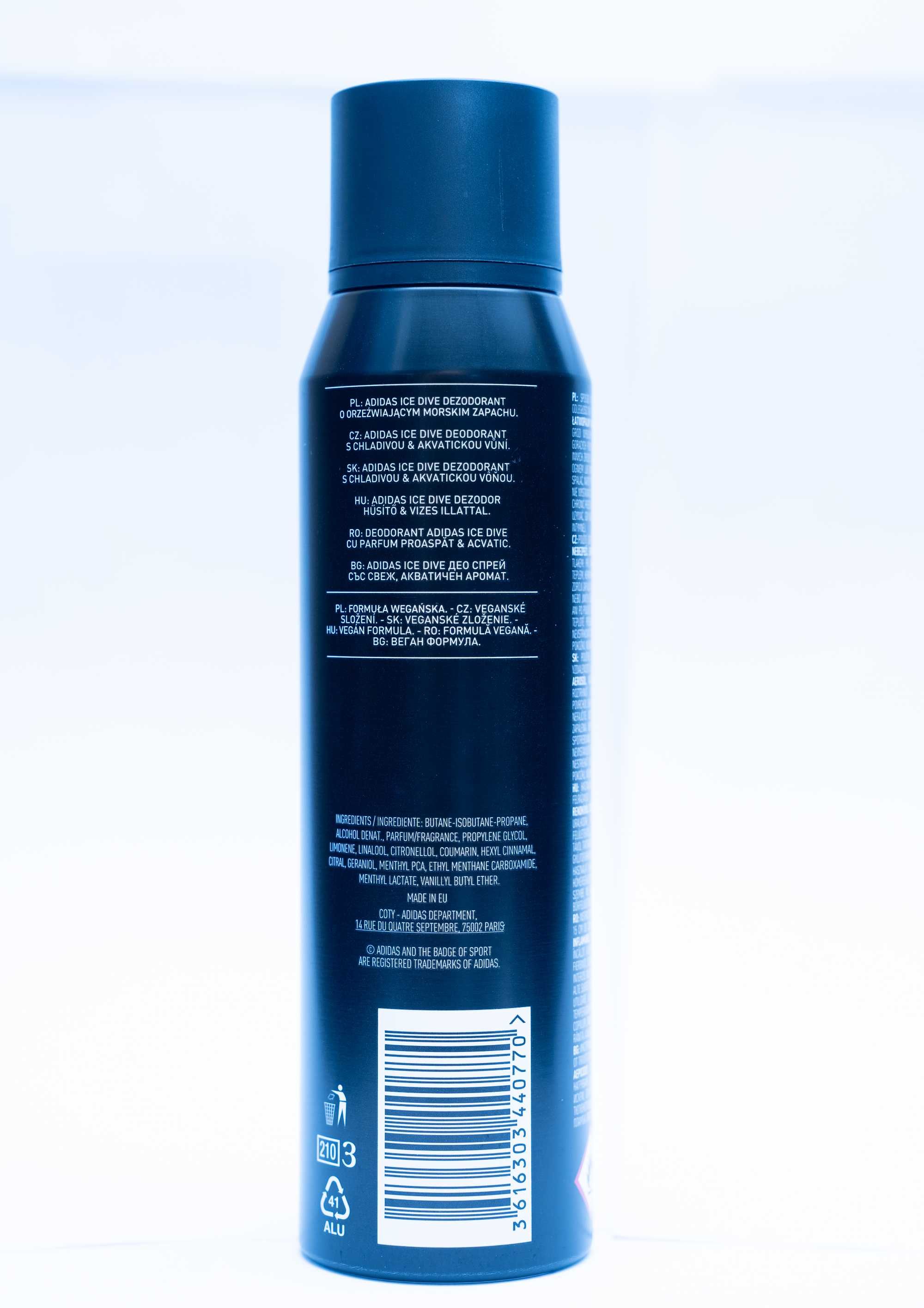 Dezodorant Adidas Ice Dive 150 ml