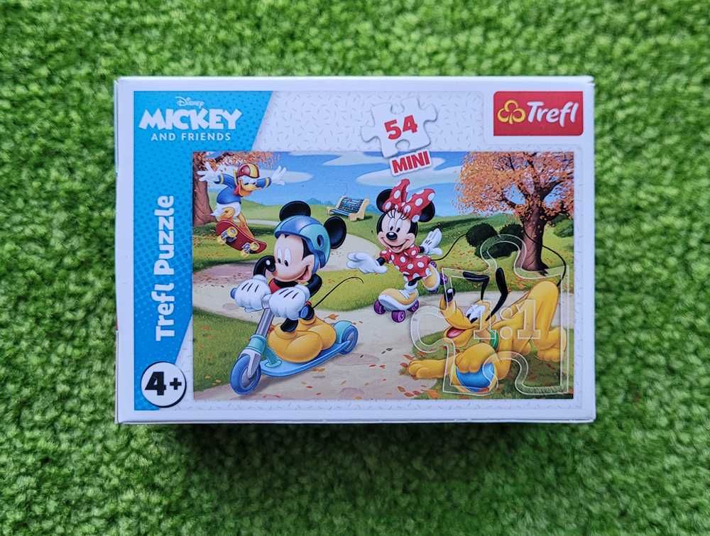 Puzzle mini 54 el. Trefl Myszka Mickey 19713