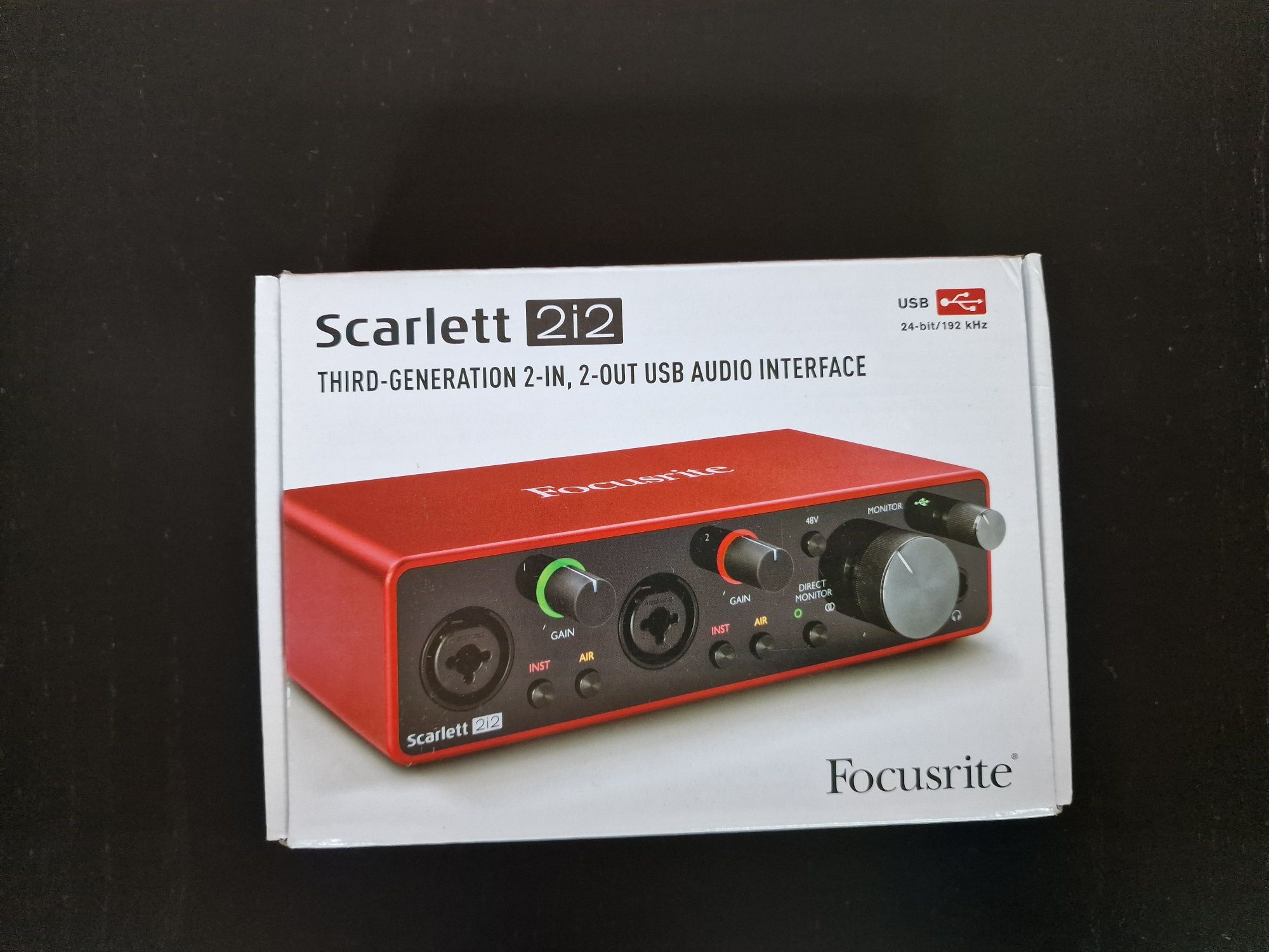 Nowy Interfejs Audio Scarlett 2i2 Studio + SE X1 S Vocal Pack