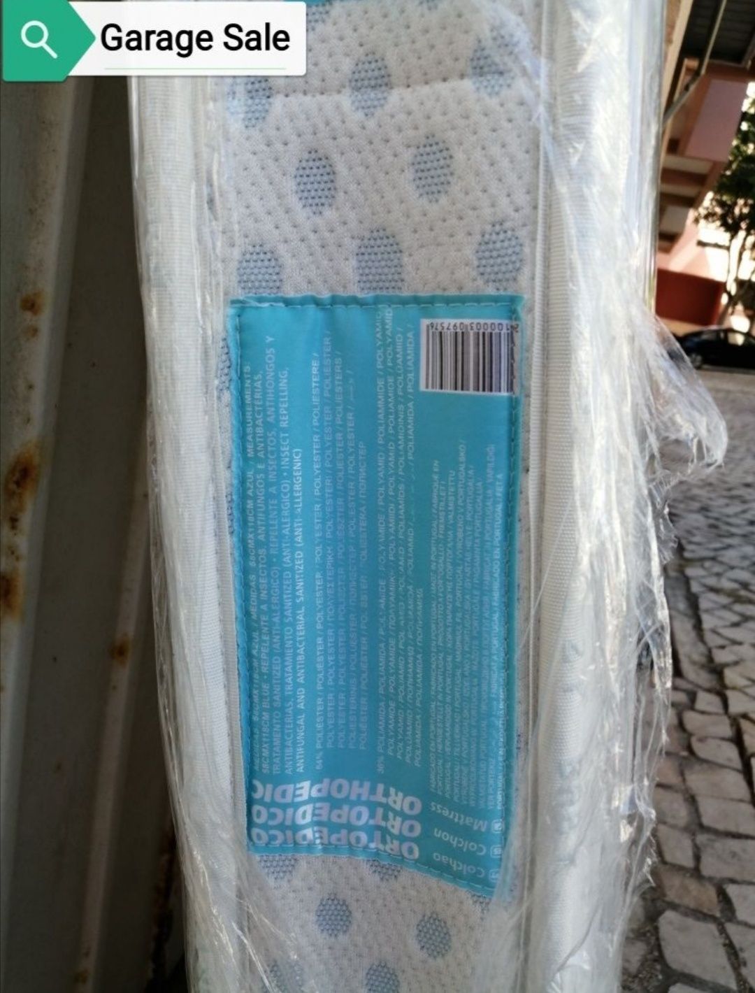 Cama de bebé 120x60cm, com colchão