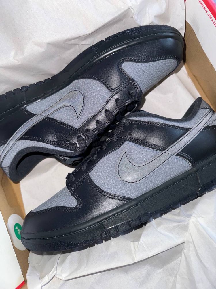 Кросівки Nike  Dunk Low Retro se off Noir