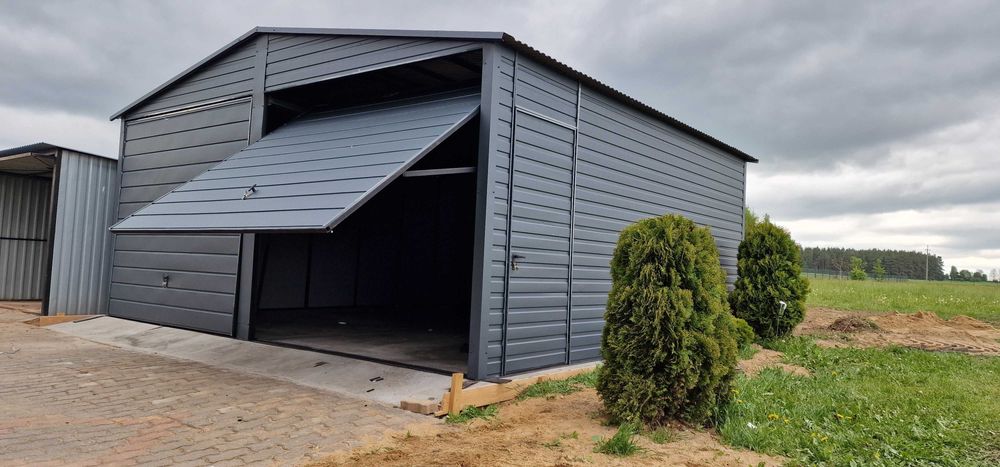 Garaż Domek 4x5 z Oknem w Cenie Grafit PROMOCJA