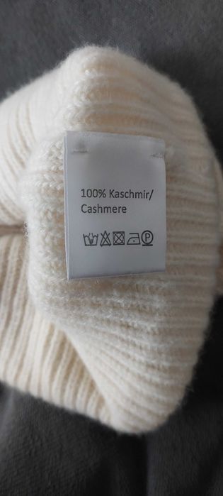 Kaszmirowa czapka