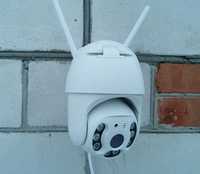 Уличная поворотная камера для видеонаблюдения с удалённым доступом
