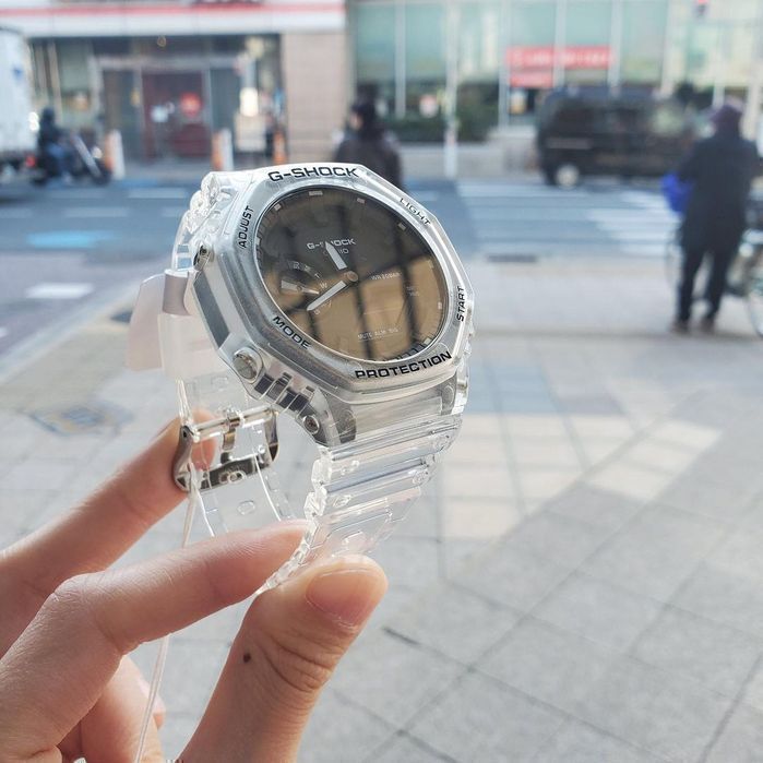 Часы Casio G-SHOCK GA-2100SKE-7A ! Оригинал!Фирменная гарантия 2 года!