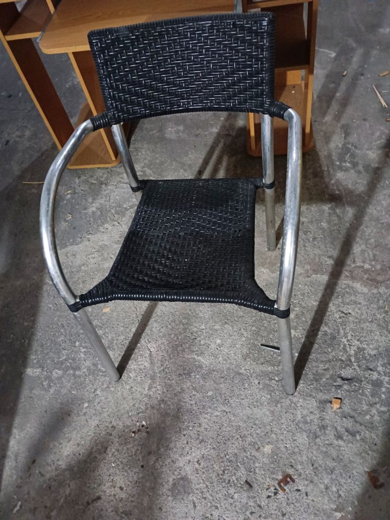 Cadeiras em alumínio