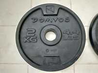 Pesos para musculação 2kg