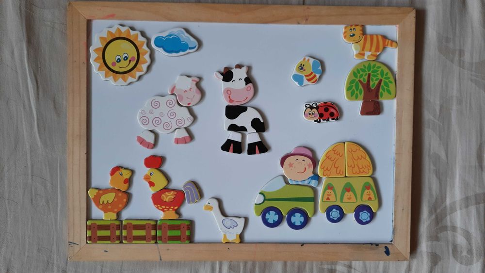 Układanka magnetyczna dla dzieci