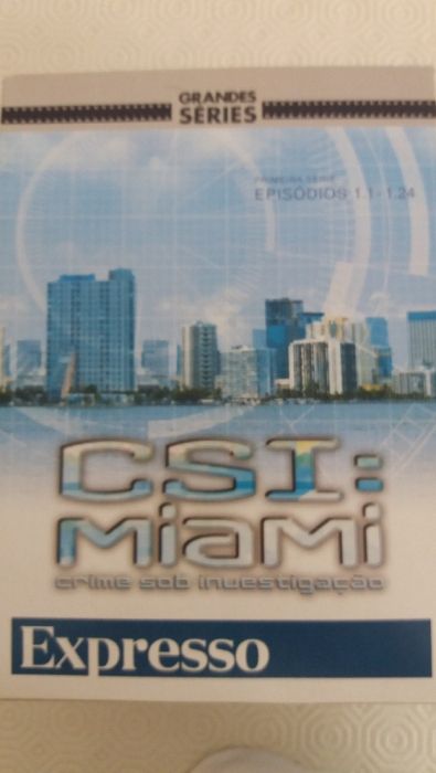 CSI - Miami Primeira Série em DVD