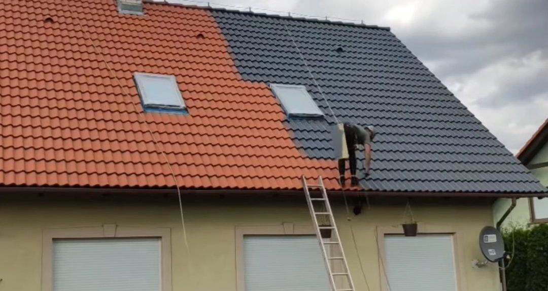 Фарбування та очищення дахів