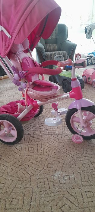 Трехколісний CROSSER T-500 дитячий велосипед як новий