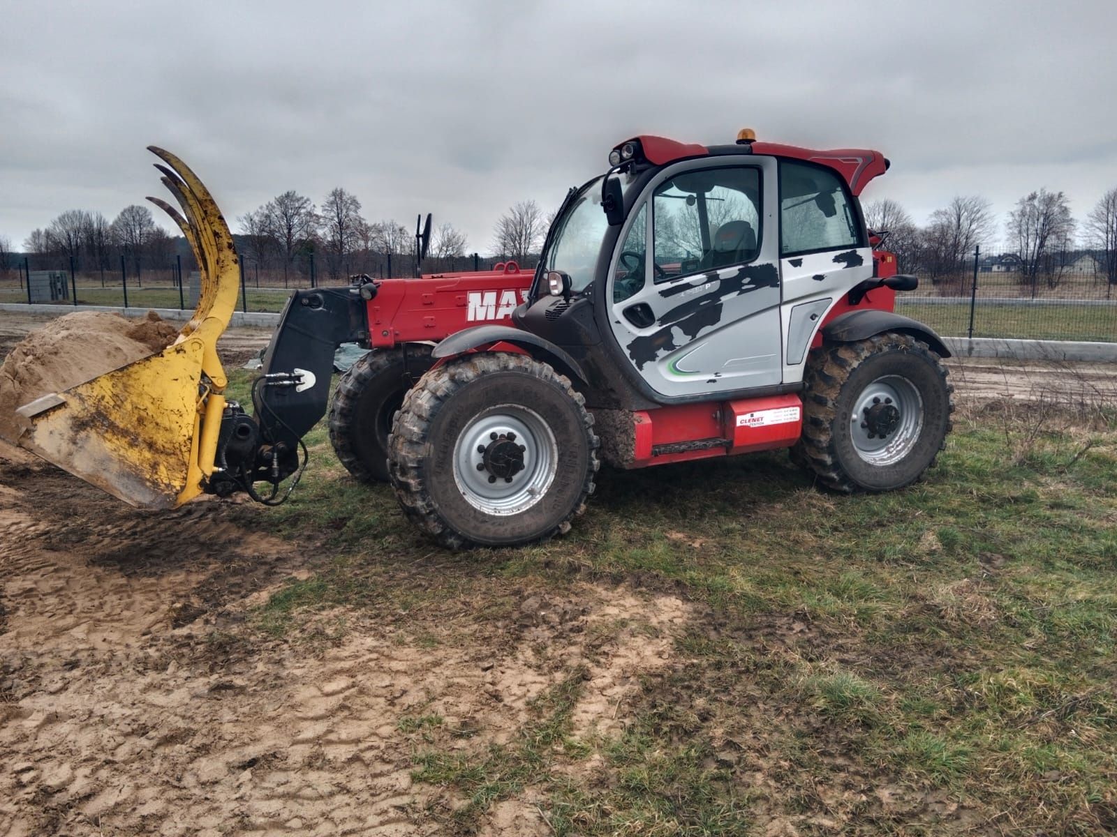 Manitou ładowarka teleskopowa MLT 840 137 PS