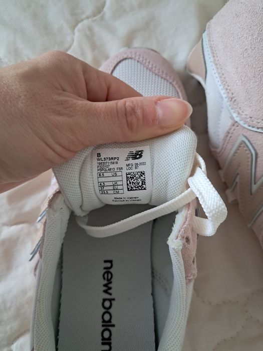 New Balance różowe skóra 37/38