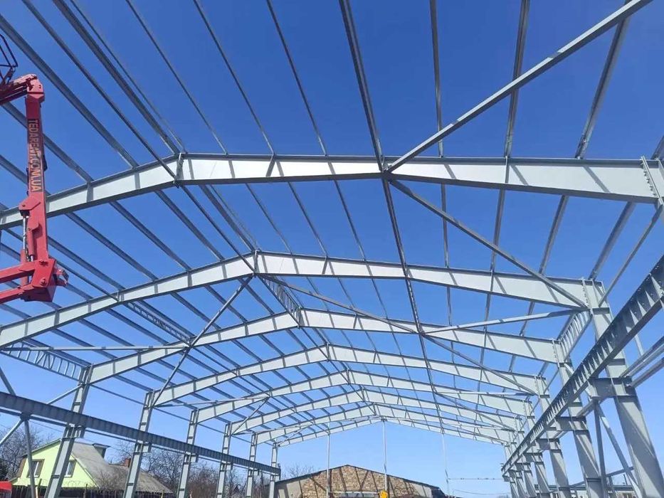 БУДІВНИЦТВО "ПІД КЛЮЧ" - склади, ангари, металеві конструкції, СТО