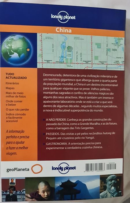 20 Guias de Turismo e Mapas da Lonely Planet. Novos