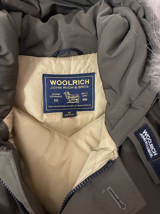 Пуховик парка Woolrich розмір М 48