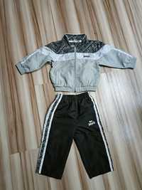 Dres firmy Lonsdale 12-18m rozmiar 80 szary bluza rozpinana