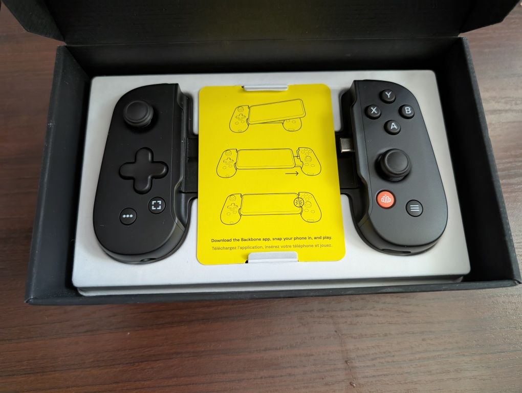 Kontroler Backbone One czarny | ver.2 | USB-C
