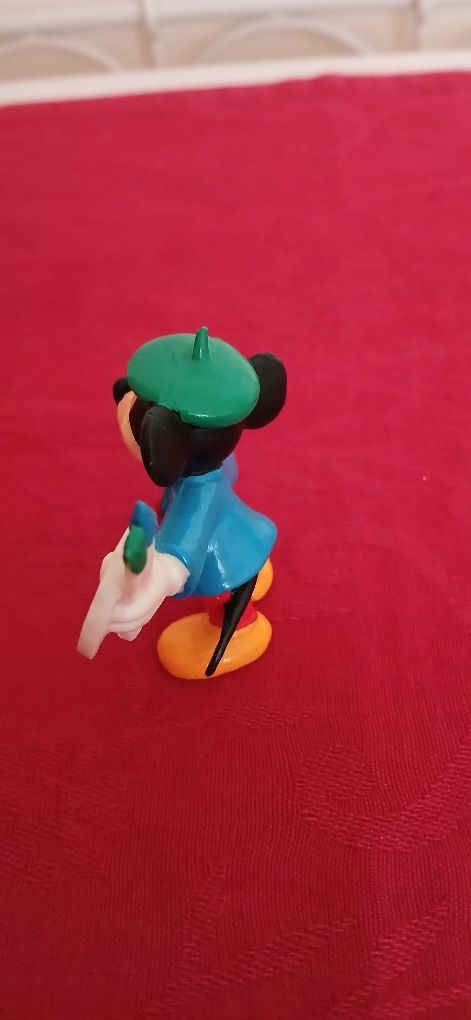 Figura Mickey pintor, antiga