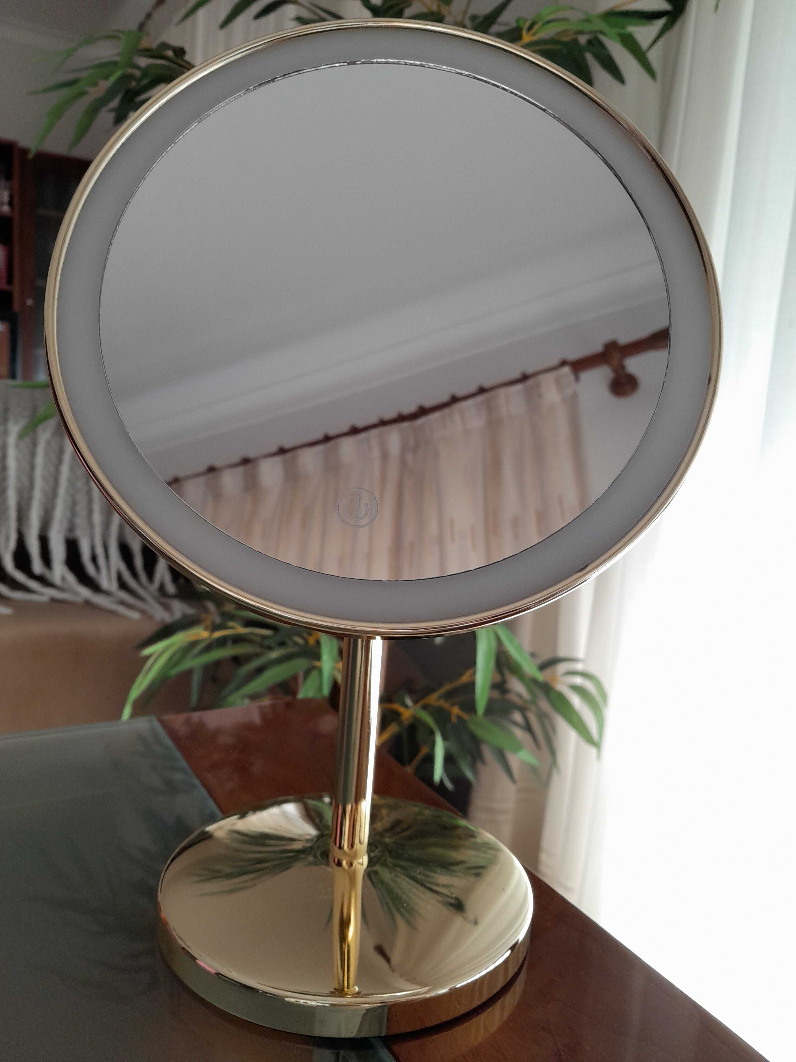 Espelho de  Maquilhagem com Luz LED Portátil