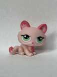 Littlest Pet Shop LPS kot różowy #1345