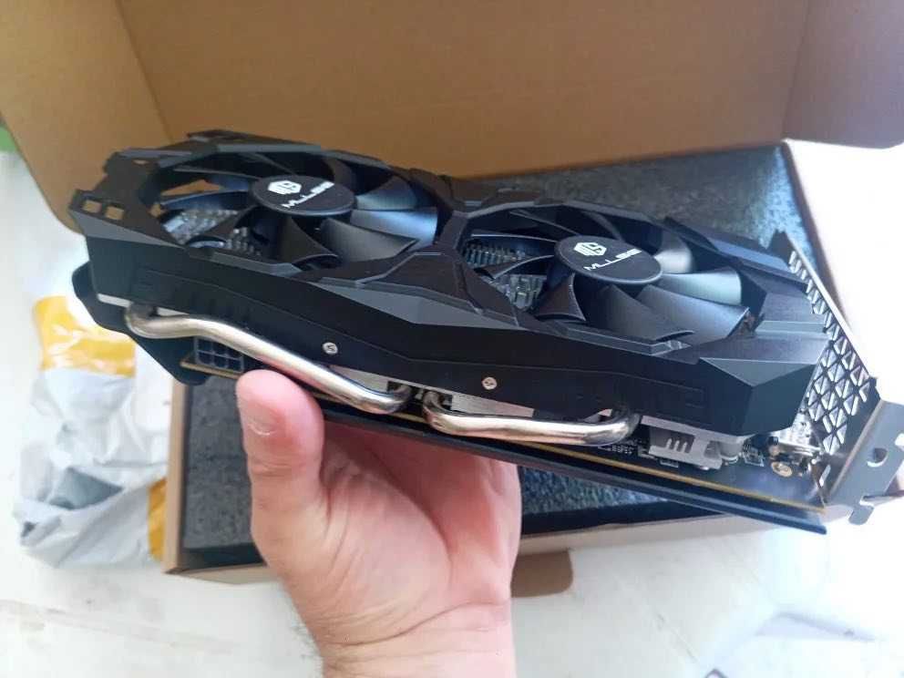Відеокарта MLLSE Radeon RX580 8GB Графическая видеокарта soyo elsa