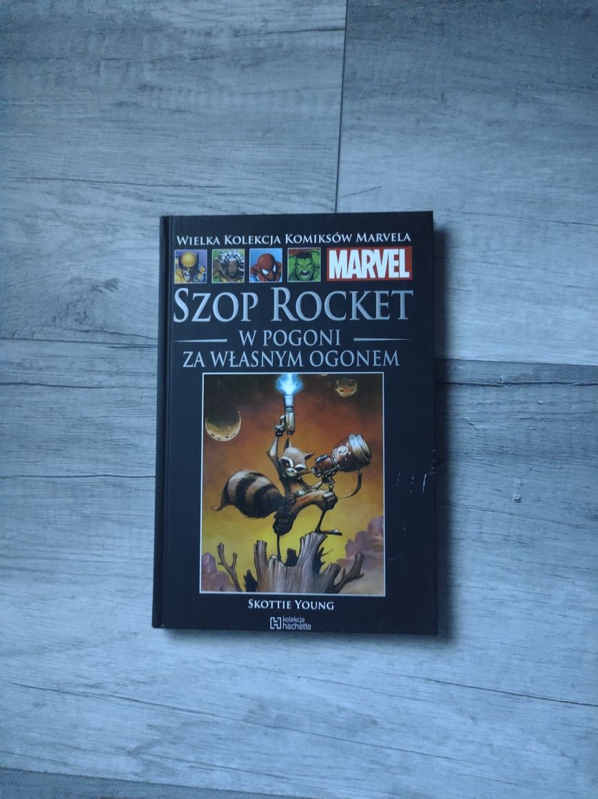 Komiks WKKM 141 Szop Rocket w pogoni za własnym ogonem Marvel