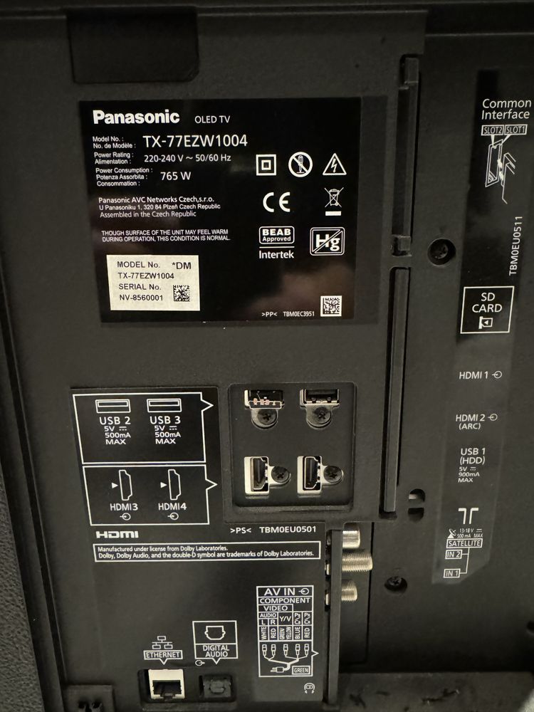 Telewizor Panasonic 77 cali OLED TX-77EZW1002