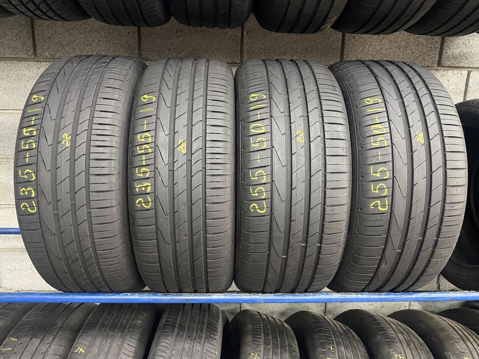Різноширокі шини 235/55R19 і 255/50R19 HANKOOK
