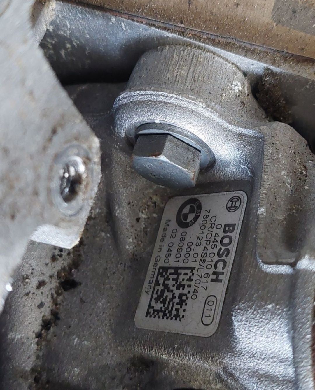 pompa wtryskowa paliwa wysokiego ciśnienia bmw n57 n57d30a 3.0d f10 f1