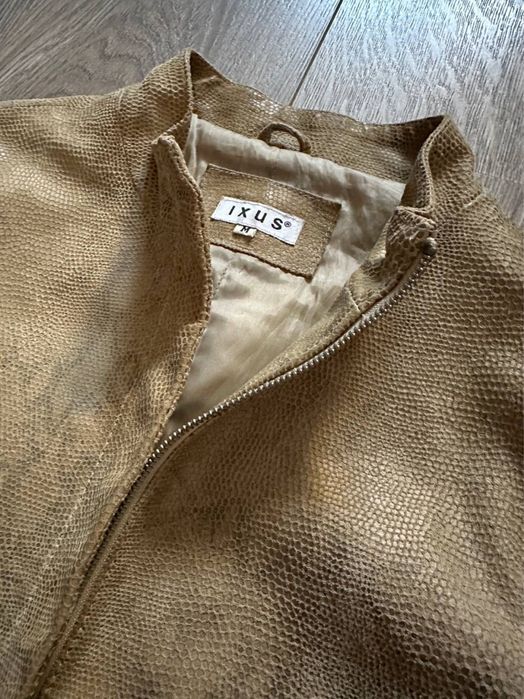 Tgk devisegff ERD Enpfants Riches Deprimes кожанка из кожи змеи патерн