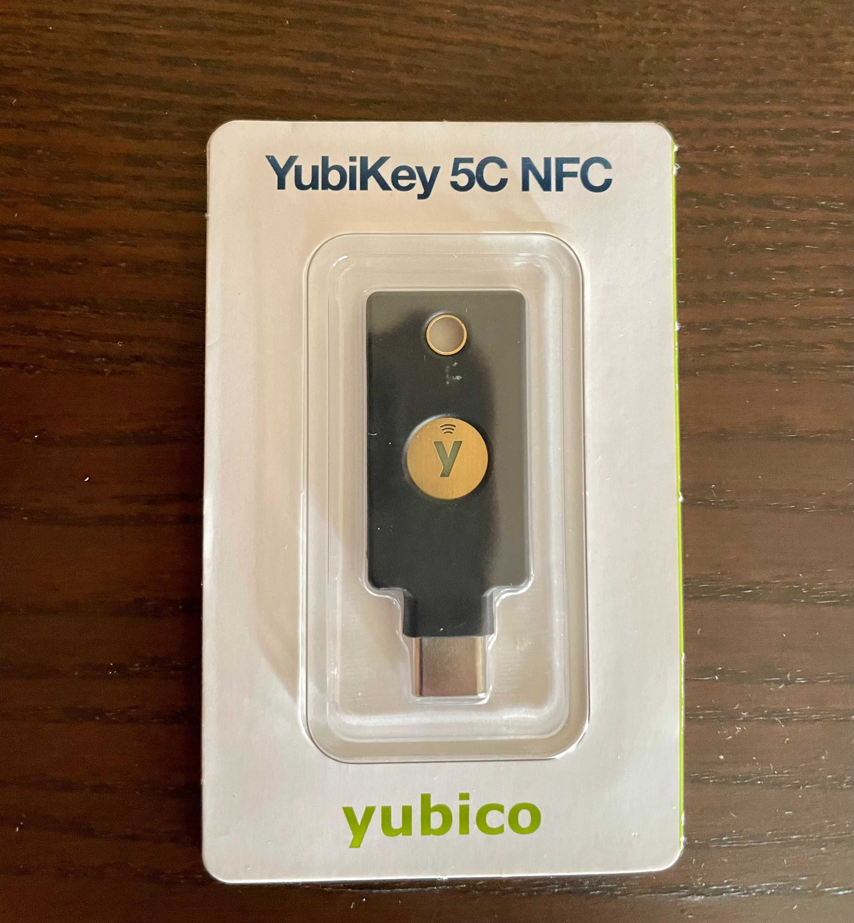 Klucz sprzętowy MFA Yubico YubiKey 5C NFC (USB-C)