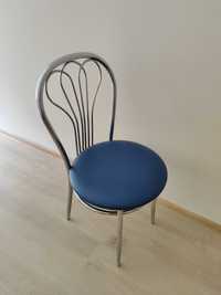krzesło metal- siedzisko ekoskóra 3szt.