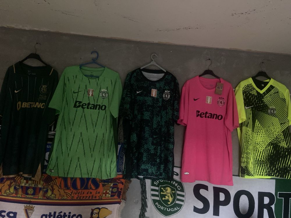 Camisolas de clubes