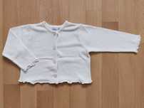 Zara, krótki rozpinany sweterek, r. 80