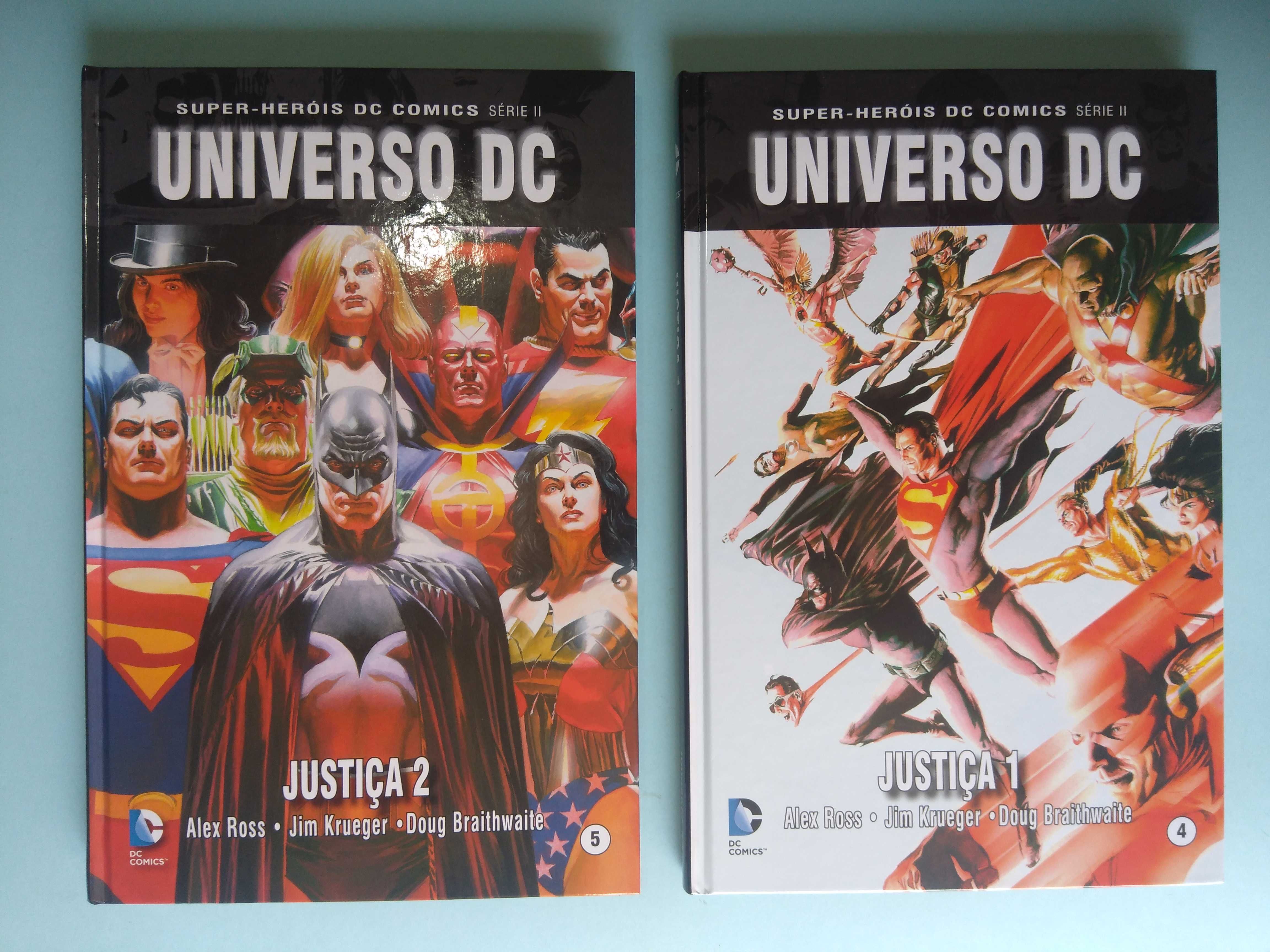 Super Heróis DC Comics , Série II - Editora Levoir. Completa 10 vols.
