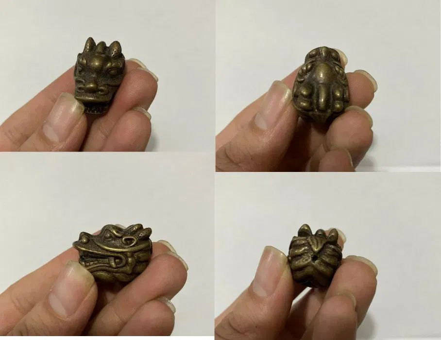 Amulet /pendant bronze Buda dragao