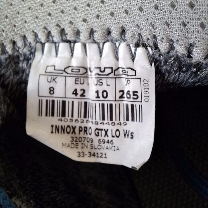 Трекинговые ботинки Lowa Innox Pro Gtx Lo Ws тактические кроссовки