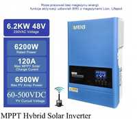 Inwerter solarny 6,2kW hybrydowy, offgrid akumulator 48V WiFi Lifepo4