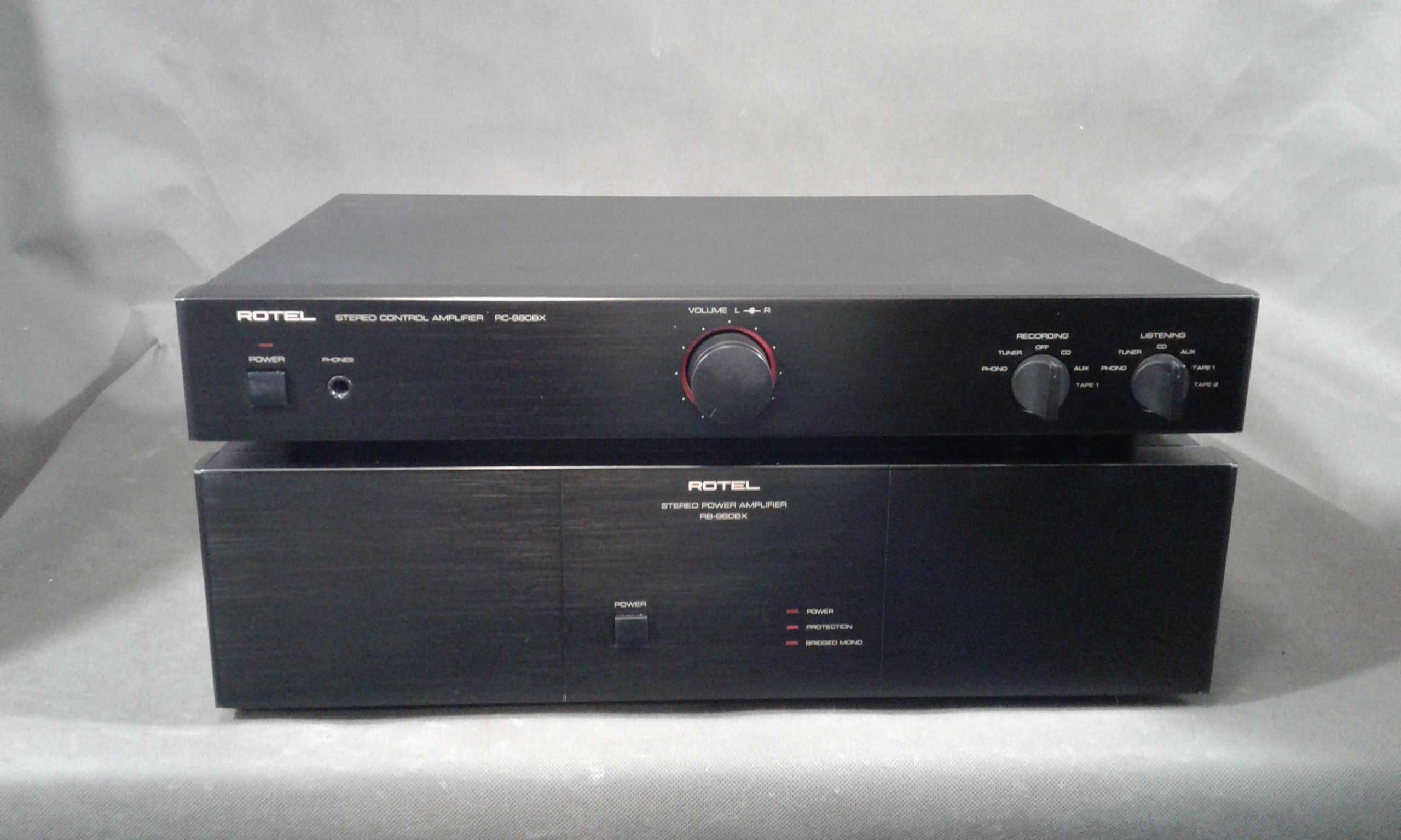 ROTEL RC-980BX,RB-980BX,zestaw stereo