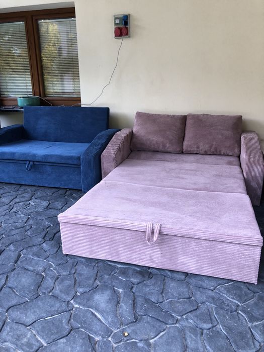 Sofa dwu osobowa z funkcją spania