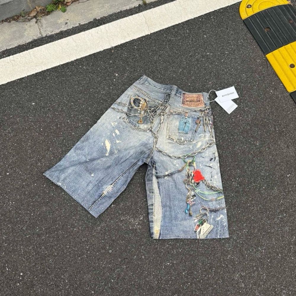 ‼️СВАГА‼️ Шорти Acne Studios / Акне студіос baggy широкі opium vamp