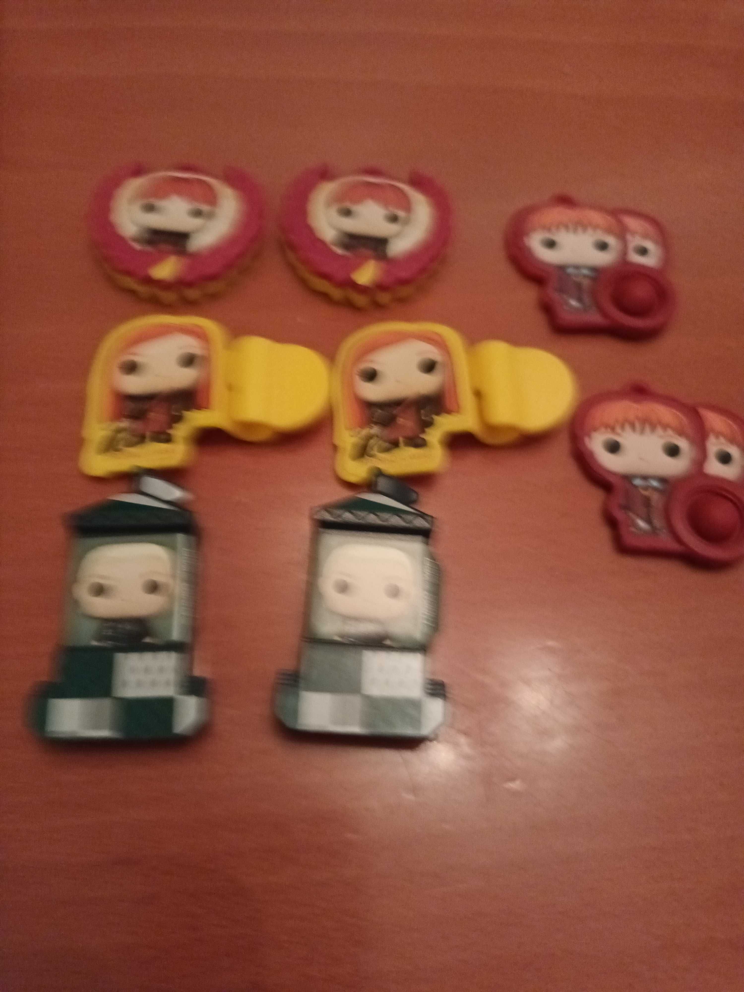 Kinder natoons 2023 e Harry Poter 2024 e Jurassik world funko pop