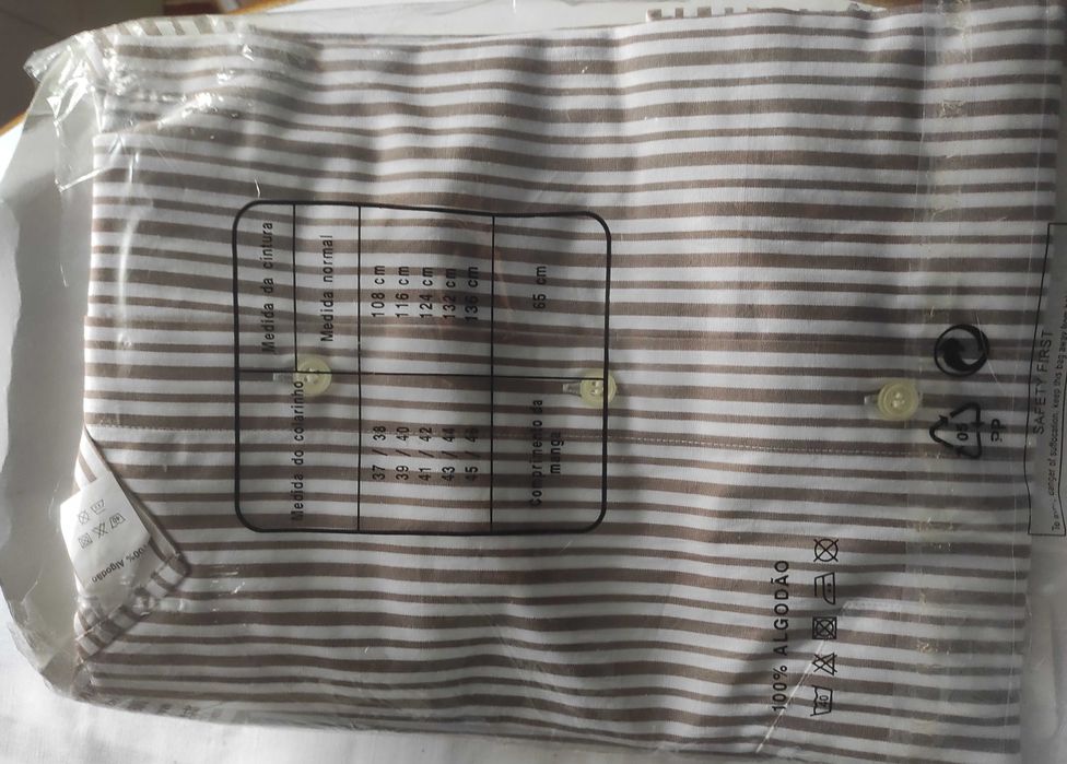 Camisa de manga comprida