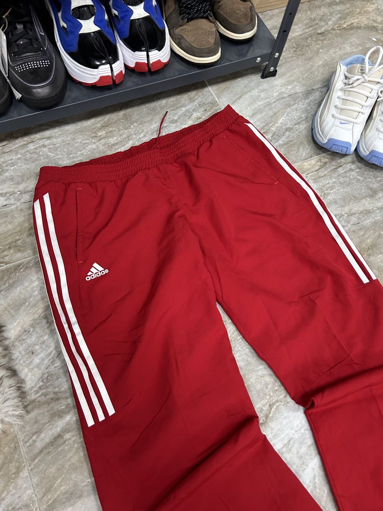 Широкі нейлонові спортивні штани adidas vintage штаны адидас винтаж