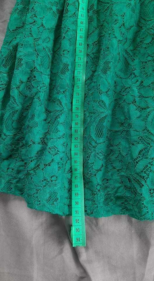 Zielona koronkowa Wrangler rozmiar L, wesele, komunia