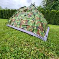 Duży namiot wojskowy moro typu igloo czteroosobowy